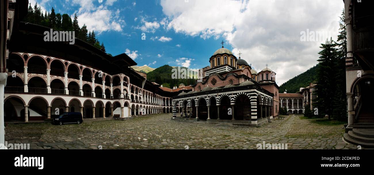 Rila monastery - Bulgaria Stock Photo