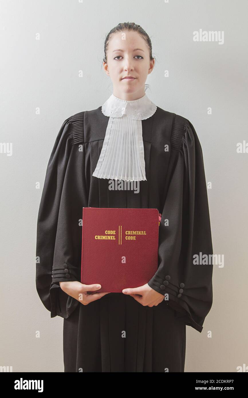 Lawyer holding law book hires stock photography and images Alamy