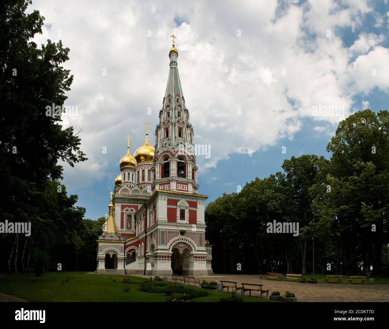 Shipka / Shipchenski monastery - Bulgaria Stock Photo