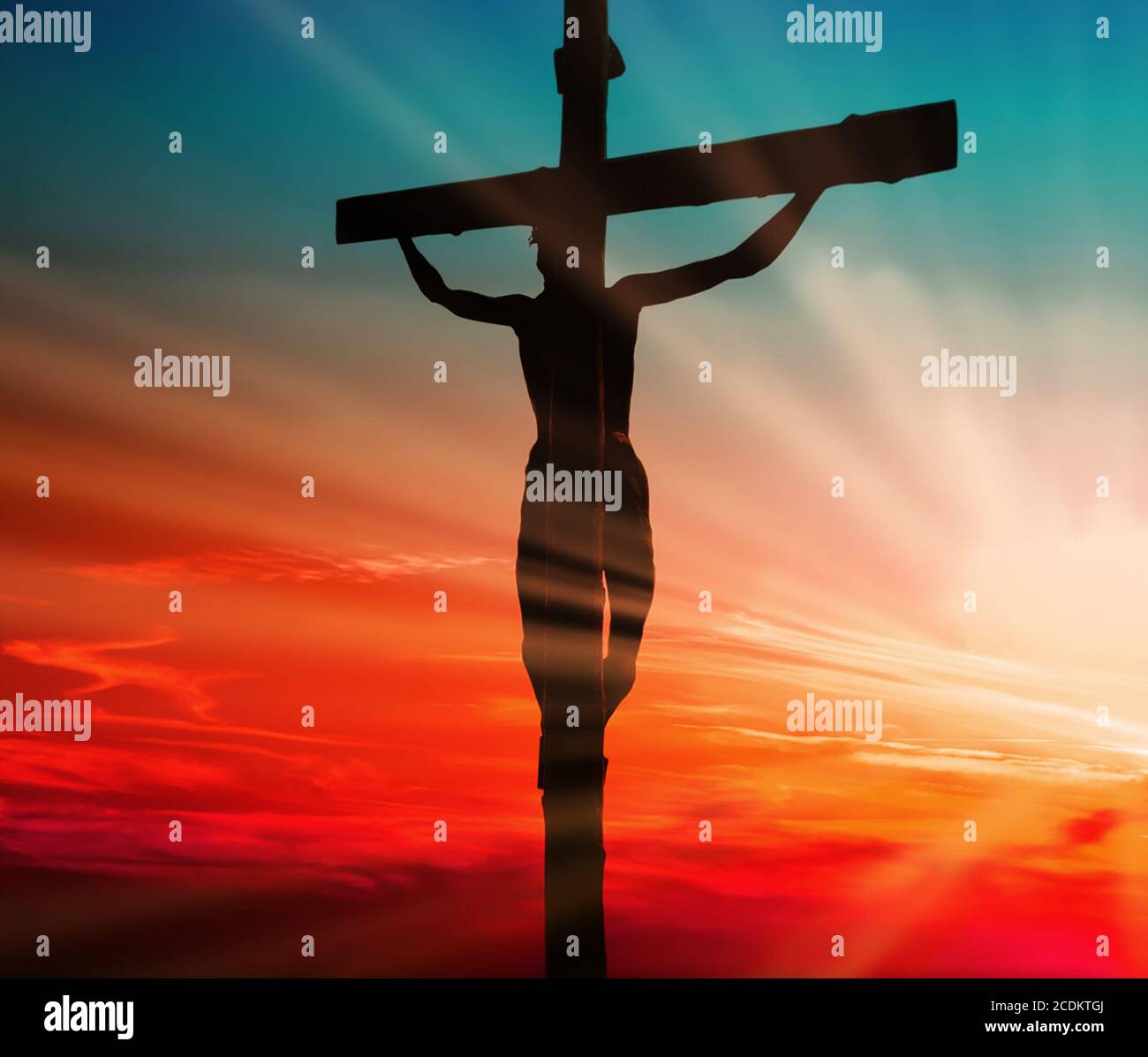 Jesus cross blood hi-res stock photography and images - Alamy