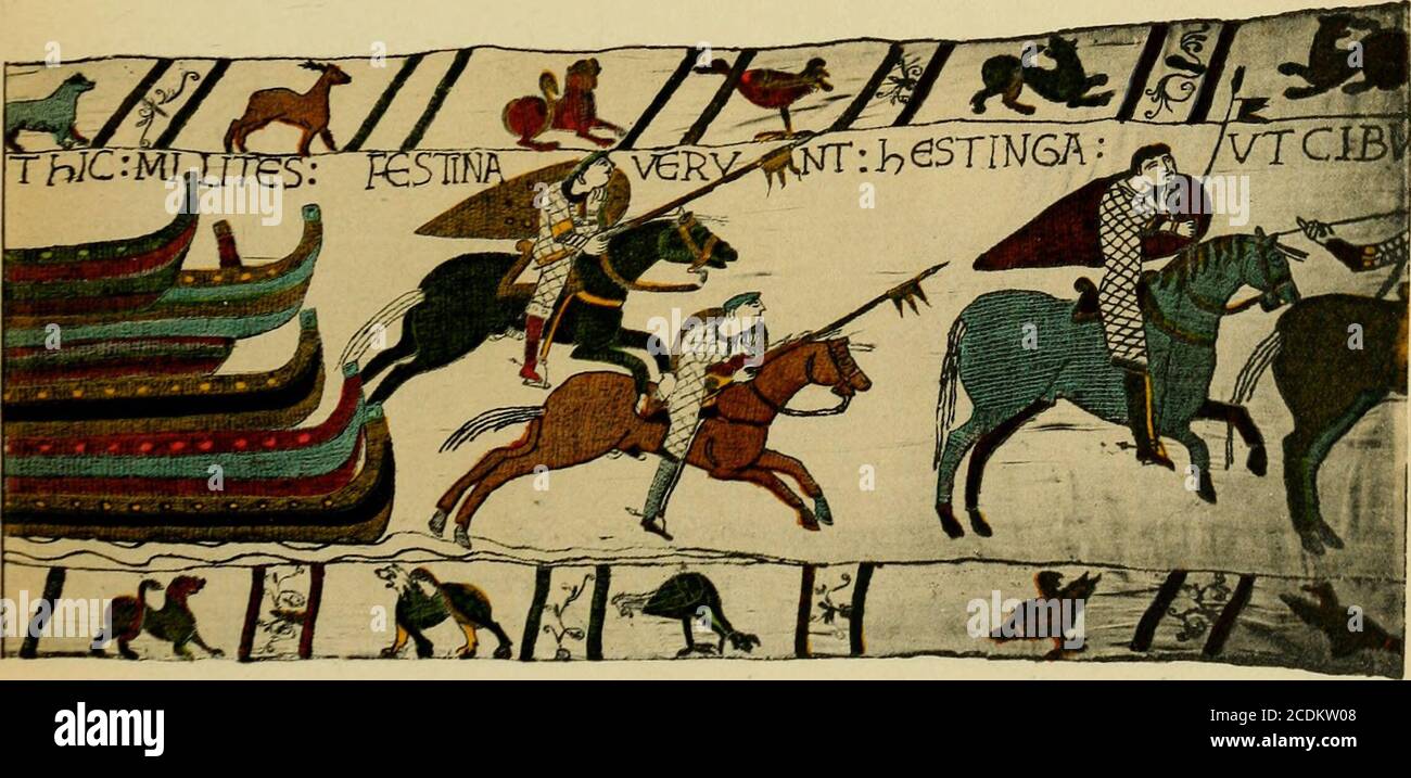 Bayeux tapestry ships hires stock photography and images Alamy