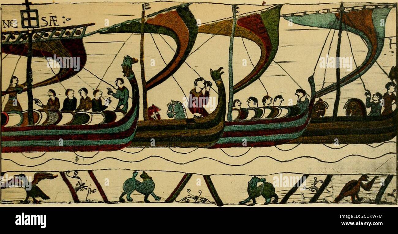Bayeux tapestry ships hires stock photography and images Alamy