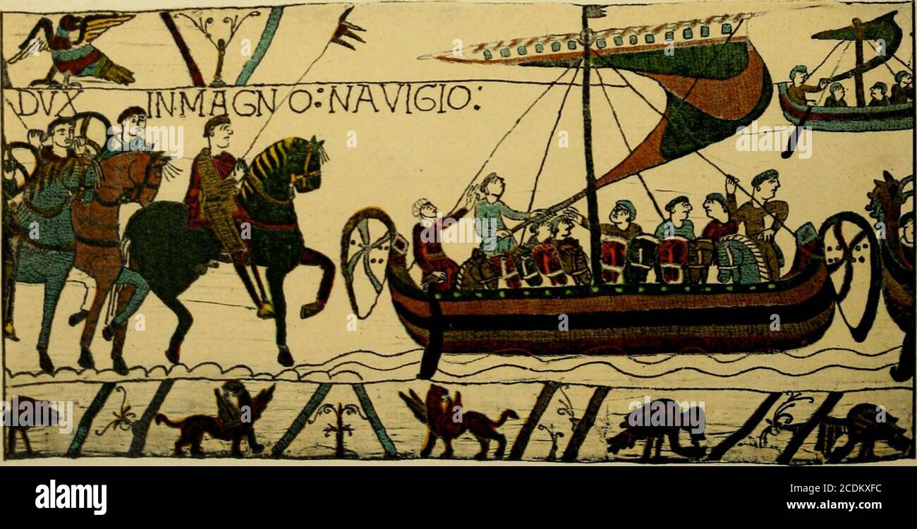 Bayeux tapestry ship hires stock photography and images Alamy