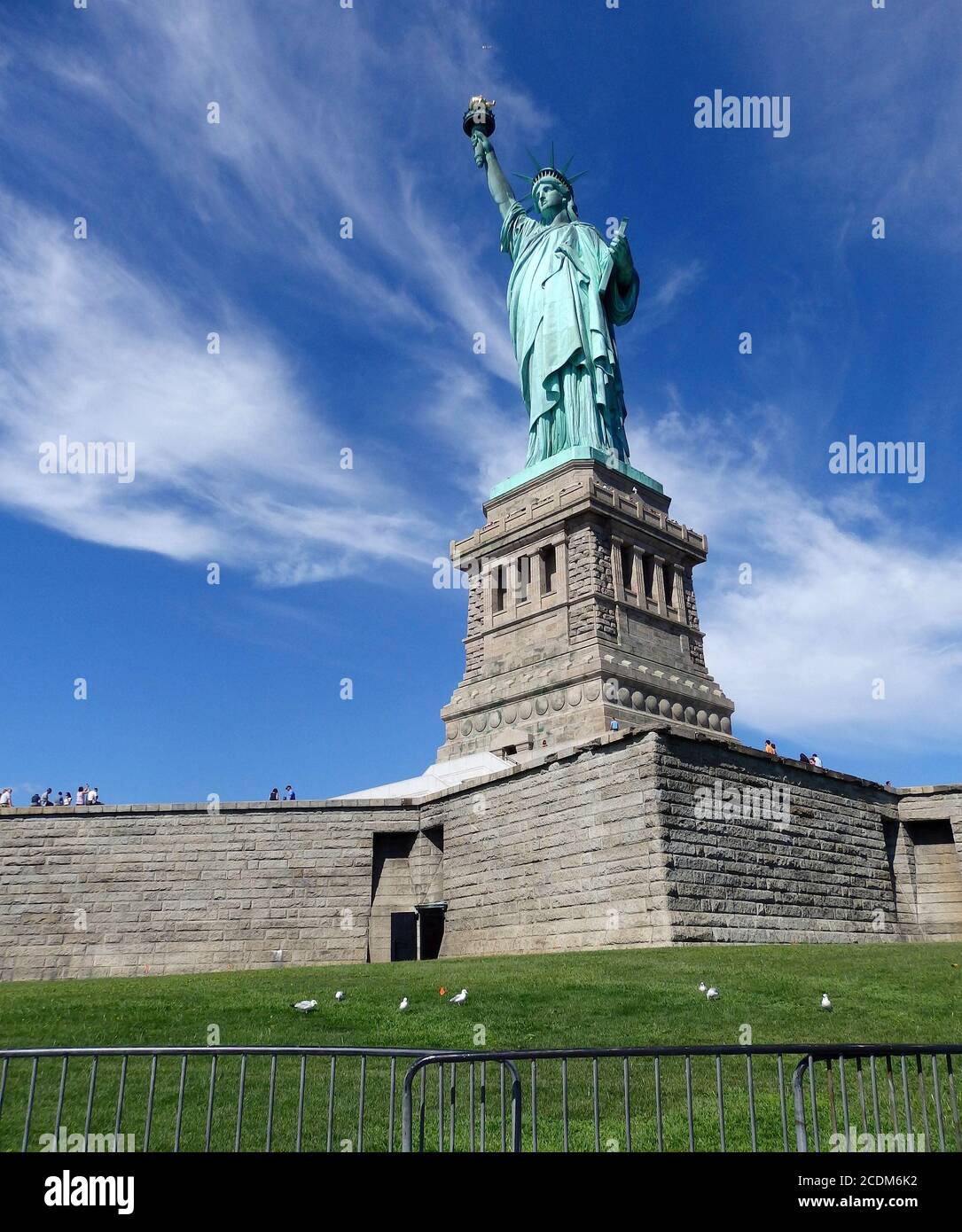 Statue of Liberty National Monument, Liberty Island in New York Harbor, New York City, United
