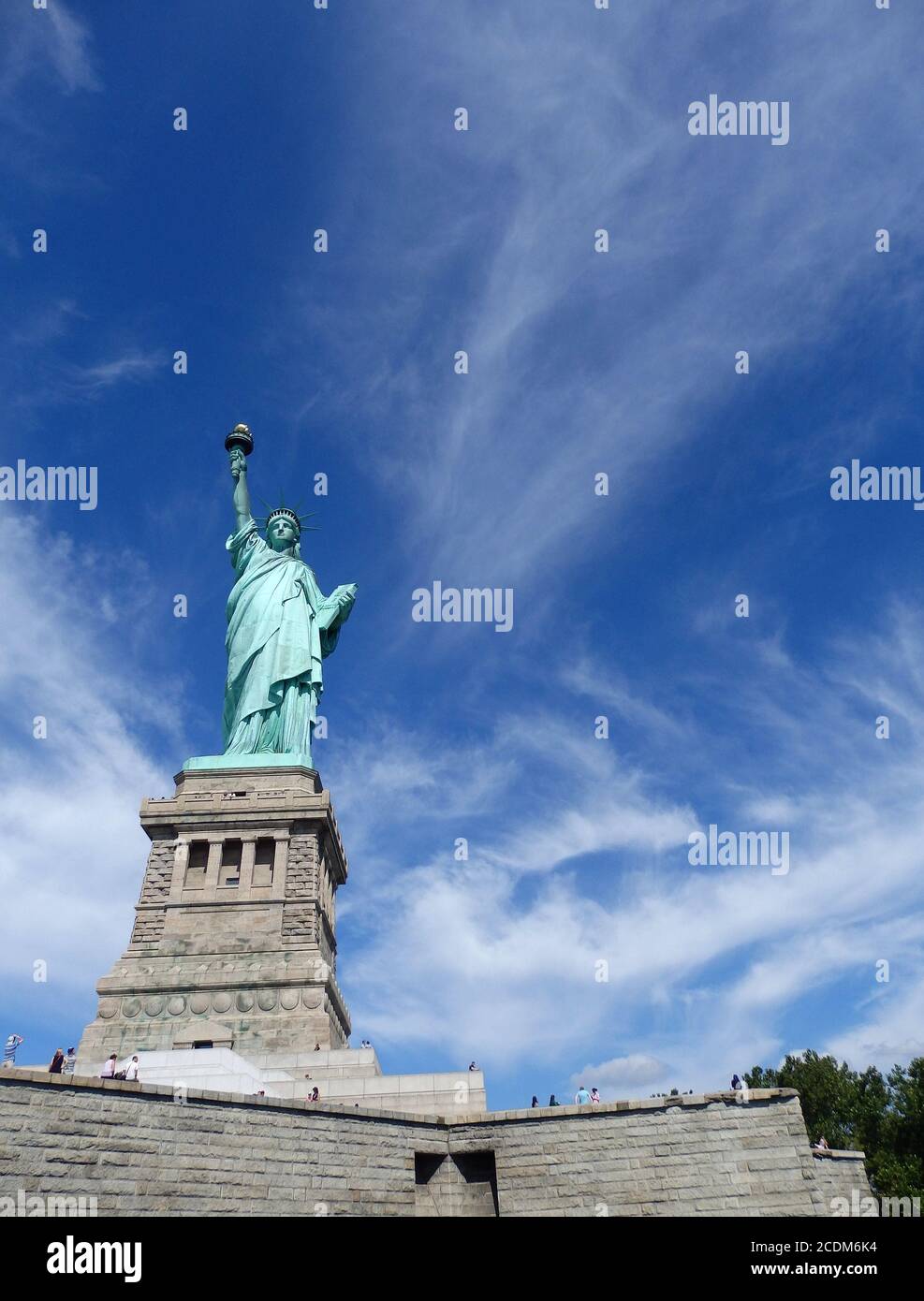 Statue of Liberty National Monument, Liberty Island in New York Harbor, New York City, United