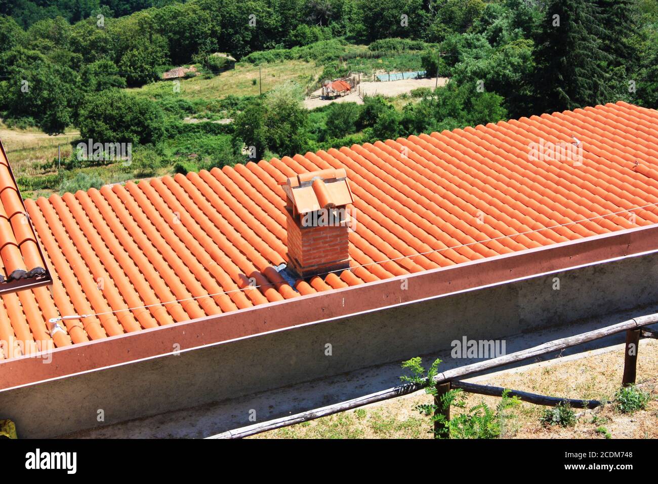 Tuscan Roof Tiles High Resolution Stock Photography And Images Alamy