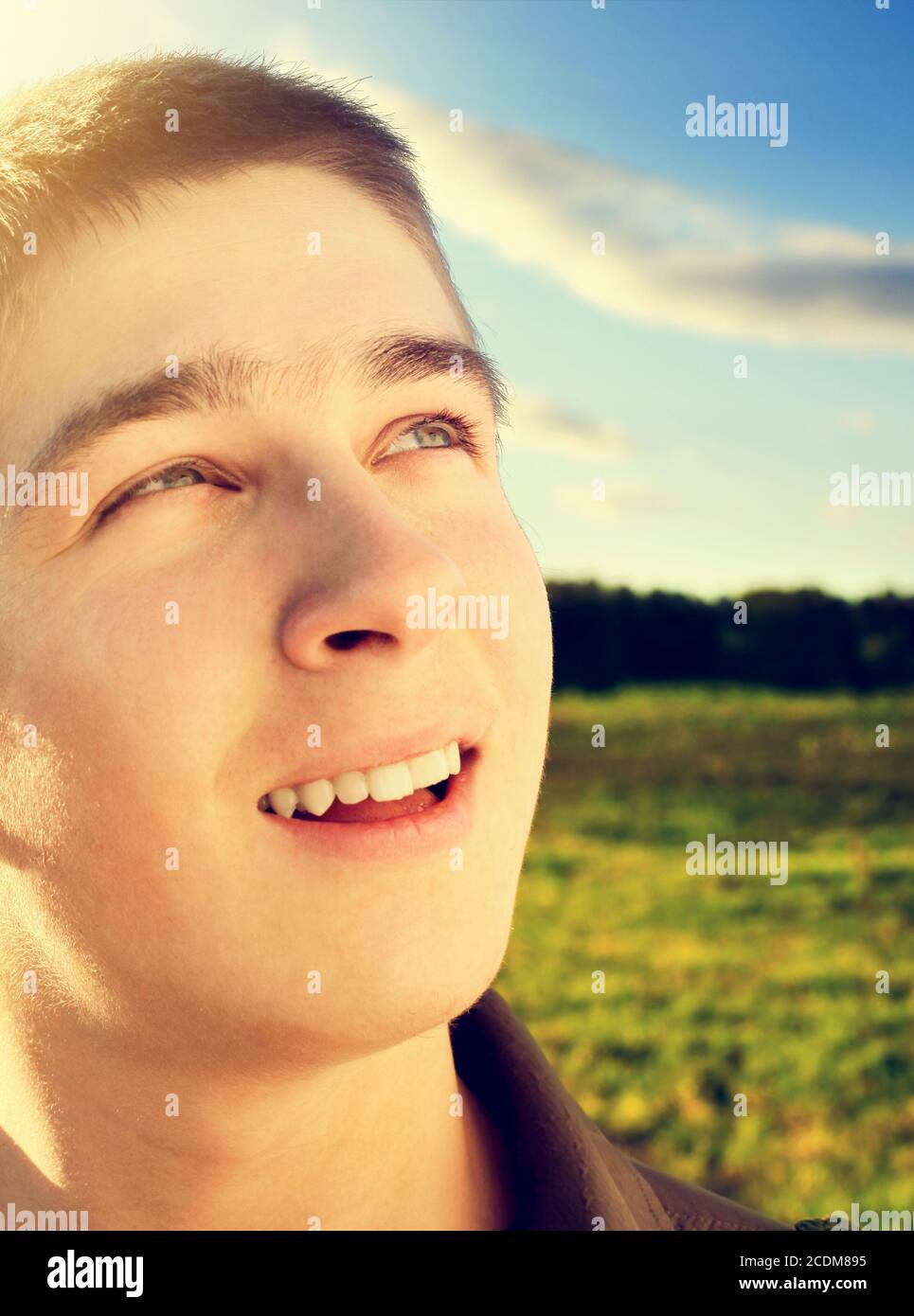 Vintage filtered portrait young hi-res stock photography and images - Alamy