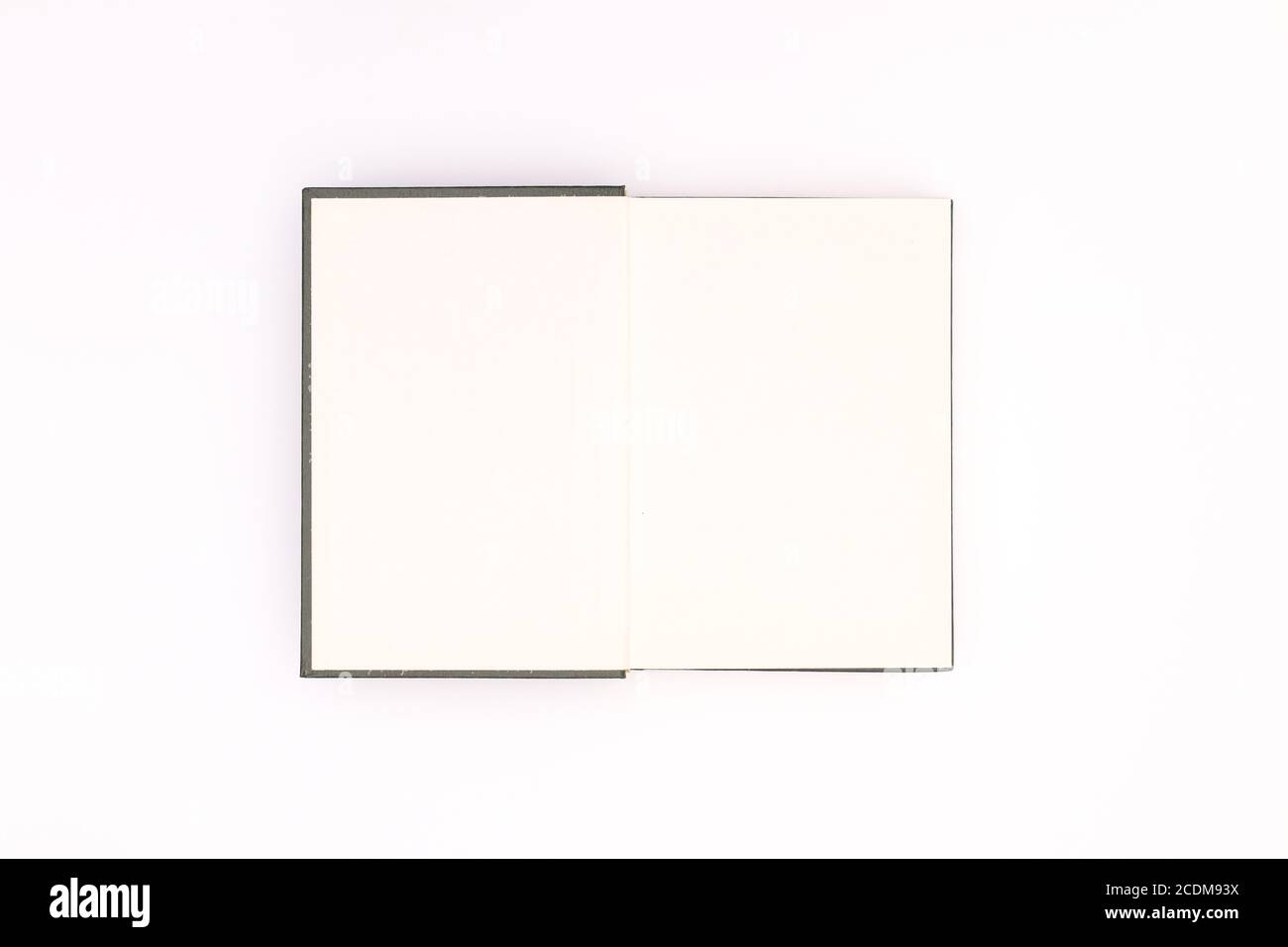 Hard cover book on white theme Stock Photo