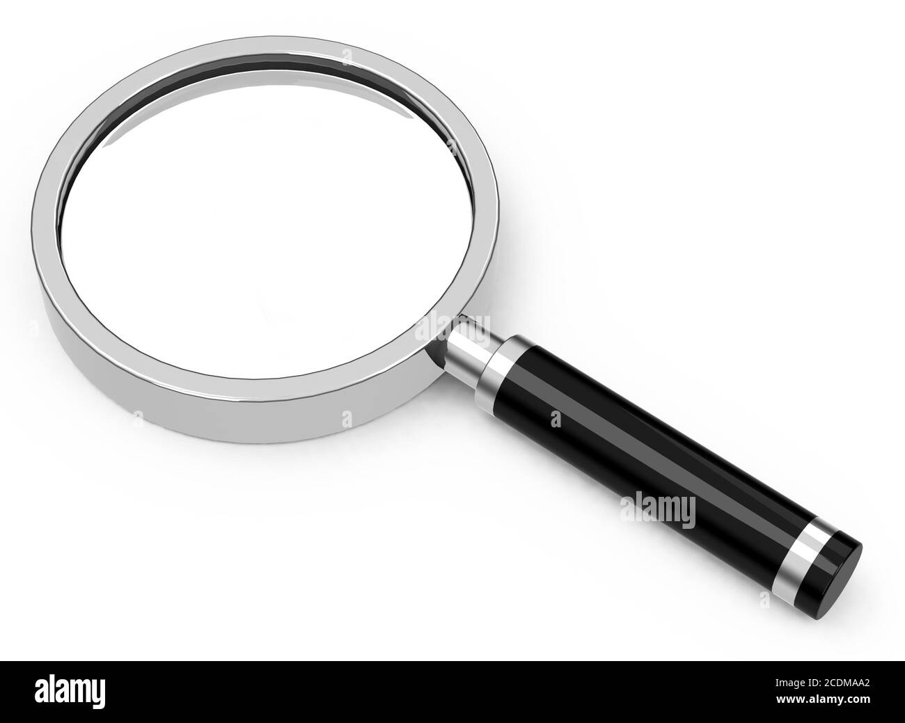 Magnifying glass Black and White Stock Photos & Images Alamy