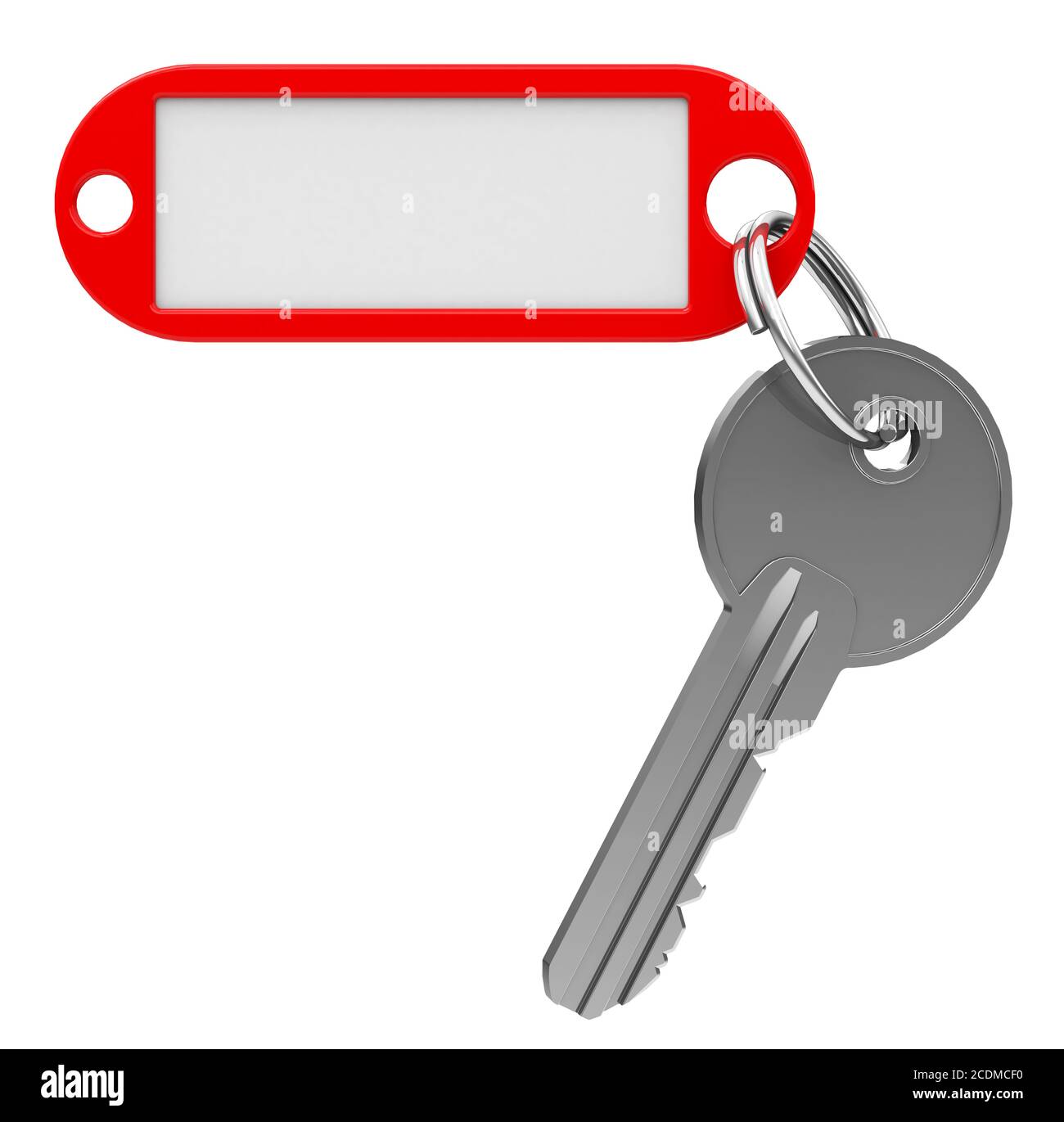 key with keychain Stock Photo Alamy