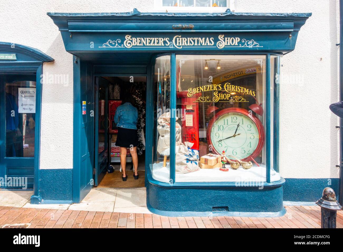 Christmas shop year round hires stock photography and images Alamy