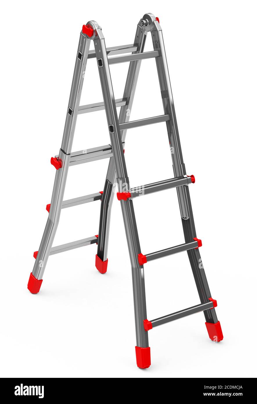 Steel ladder ladders Cut Out Stock Images & Pictures - Alamy