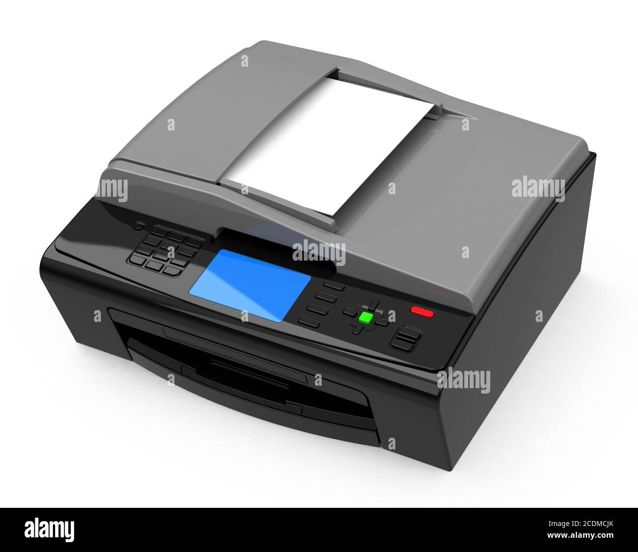 the printer Stock Photo