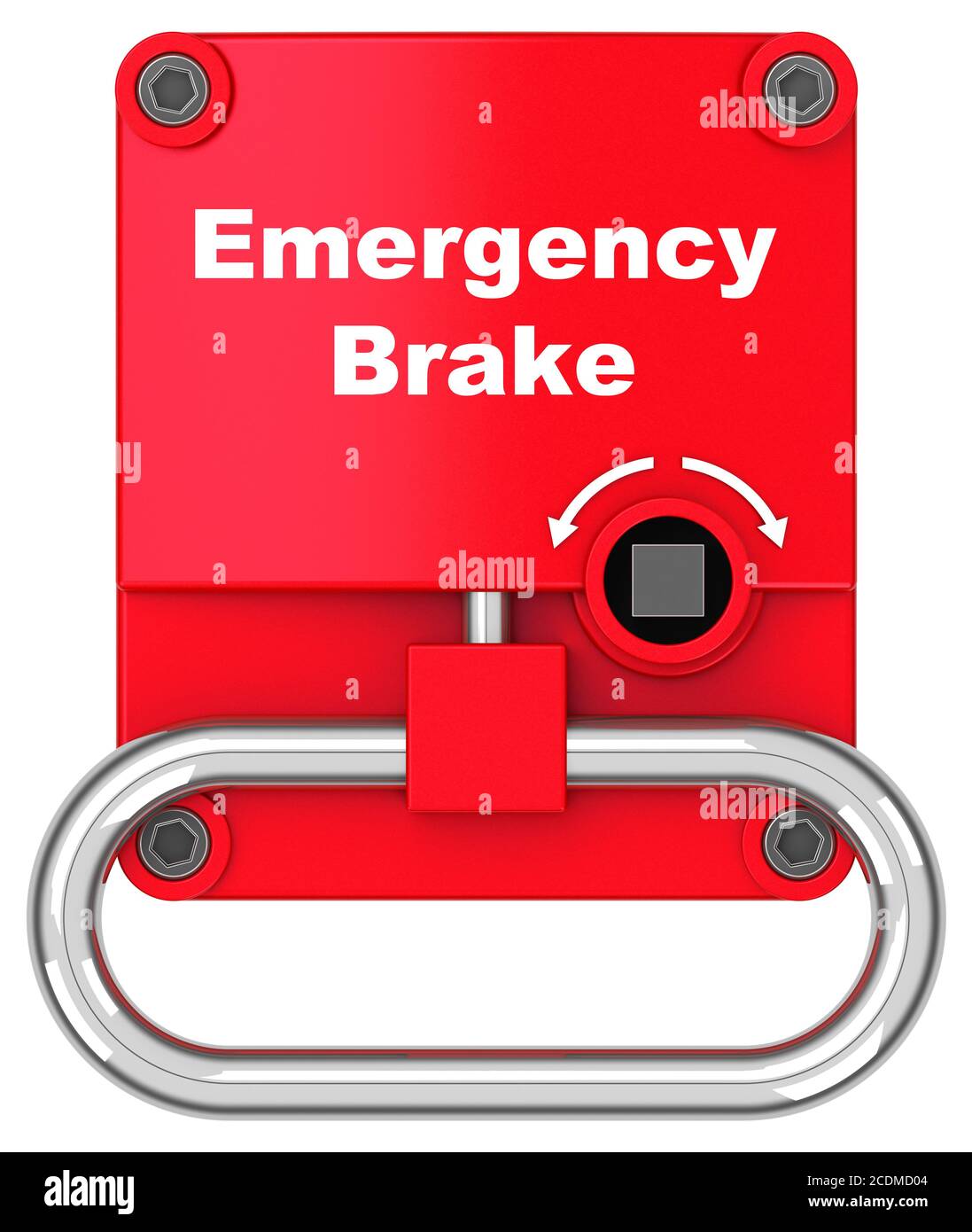 The emergency brake Stock Photo Alamy