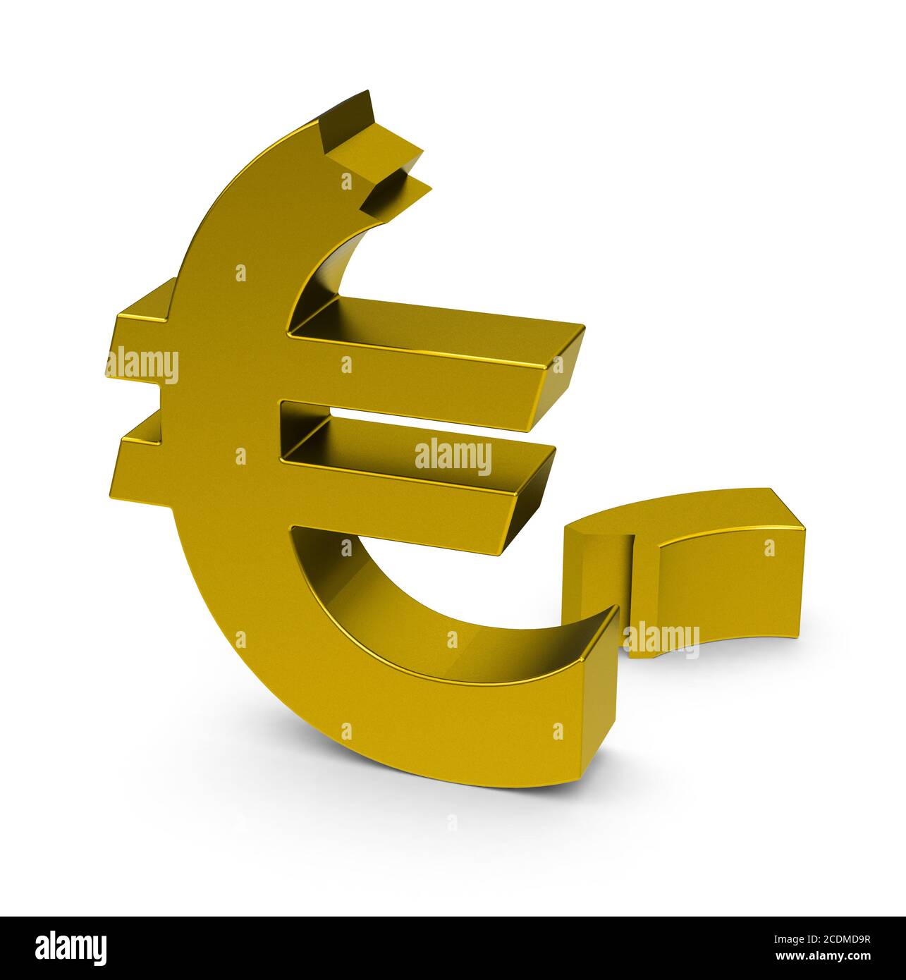 the euro crisis Stock Photo