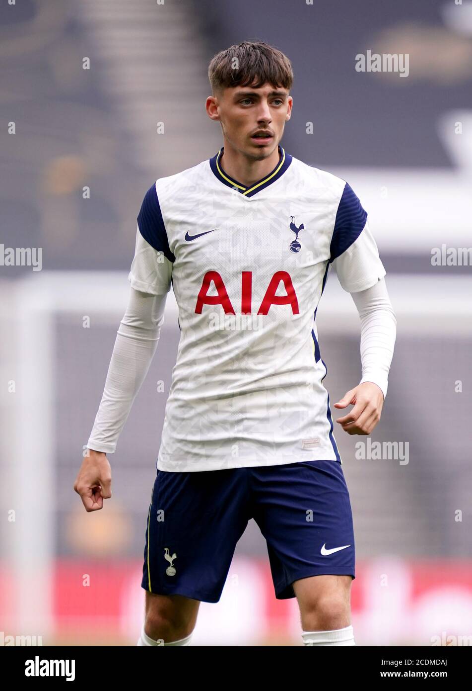 6th November 2019; Vozdovac Stadium, Belgrade, Serbia; UEFA Under 19 UEFA  Youth league football, FK Crvena Zvezda under 19s versus Tottenham Hotspur  under 19s; Jamie Bowden of Tottenham Hotspurs FC breaks on