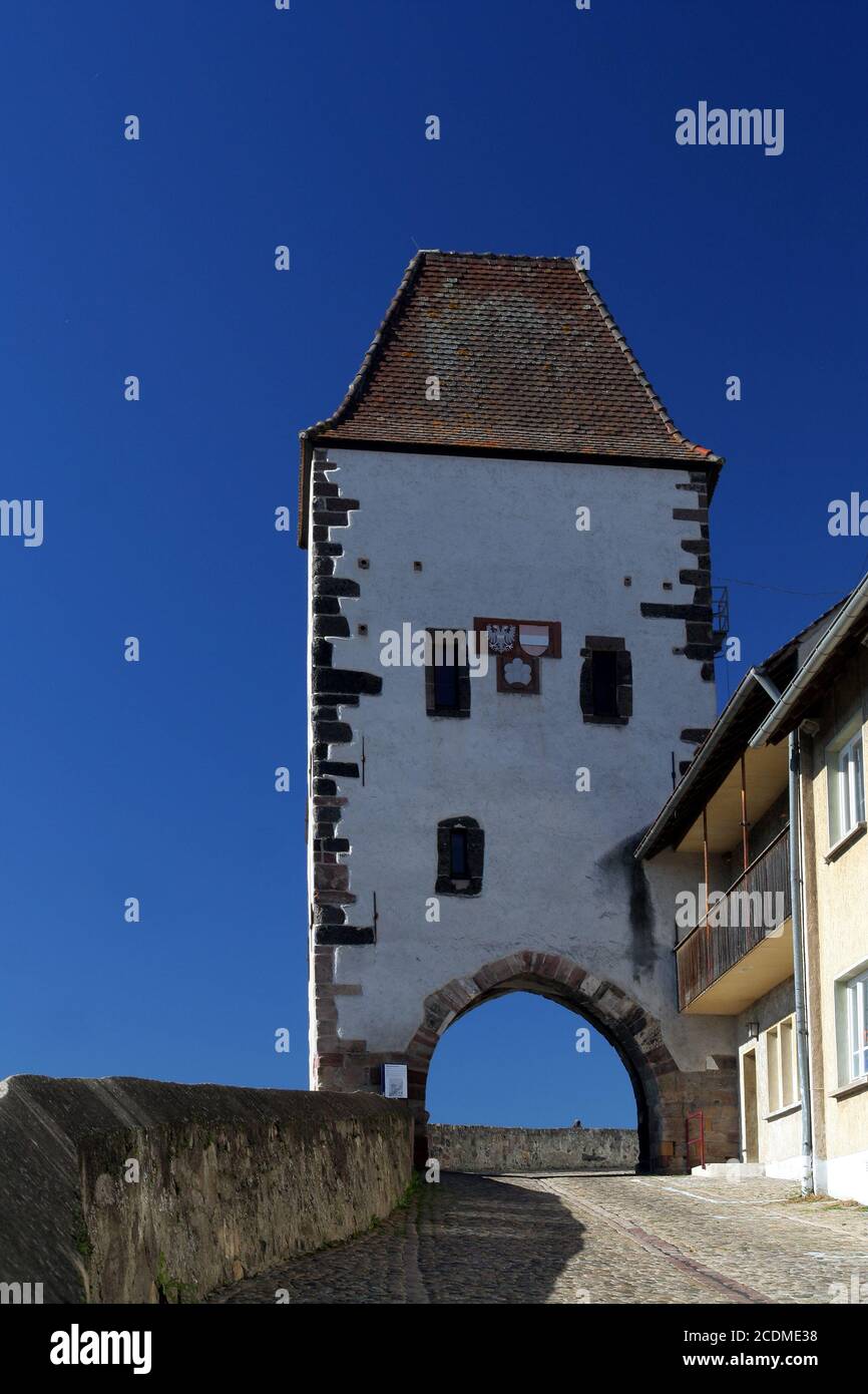 hagenbach tower in breisach Stock Photo