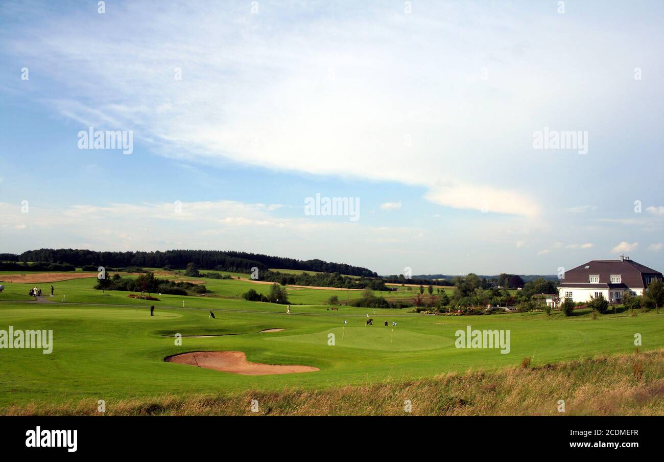 golf course Stock Photo