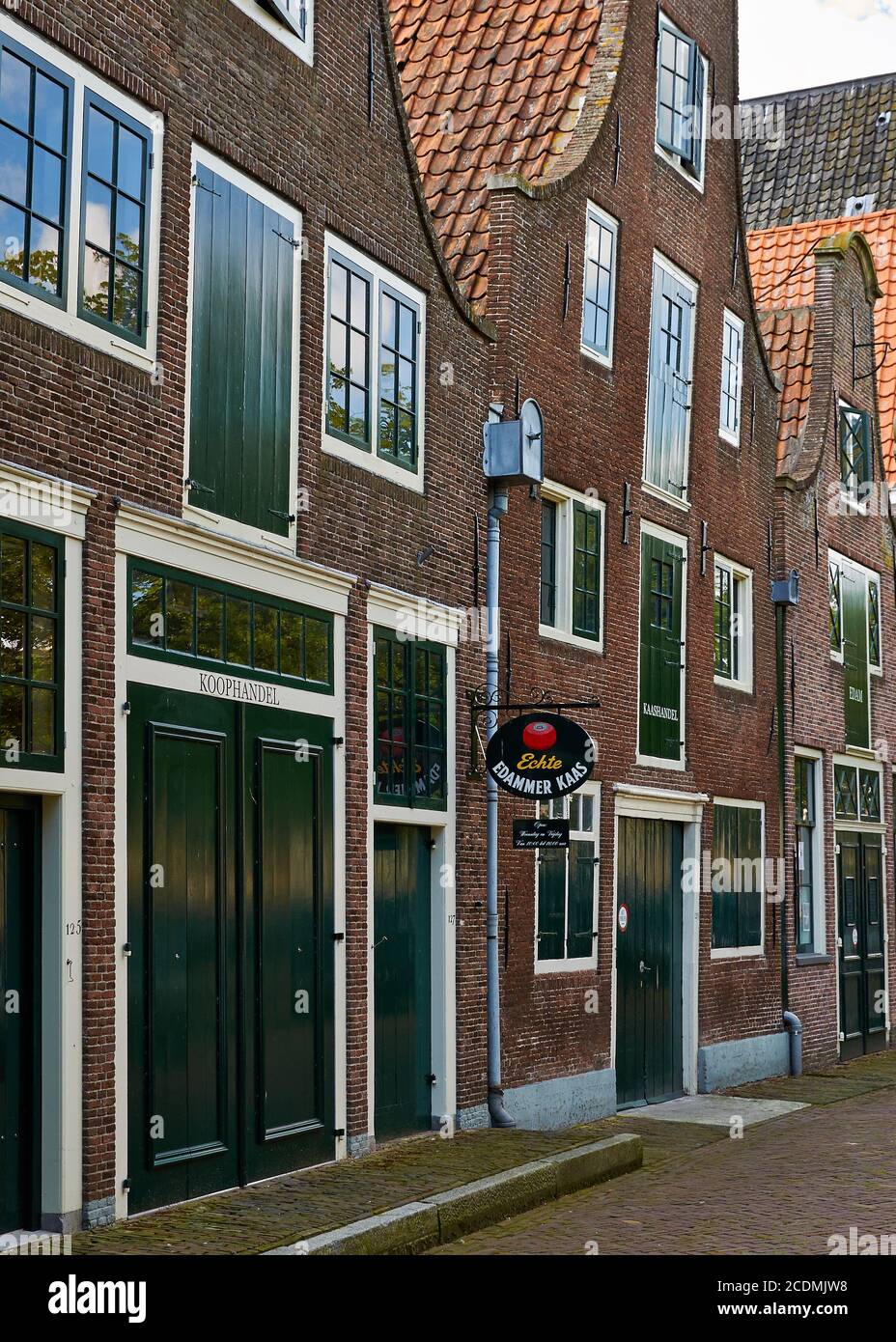 Koophandel, Edam, North-Holland, The Netherlands Stock Photo