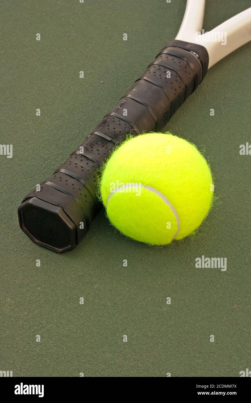 Yellow Tennis Balls 17 Stock Photo Alamy