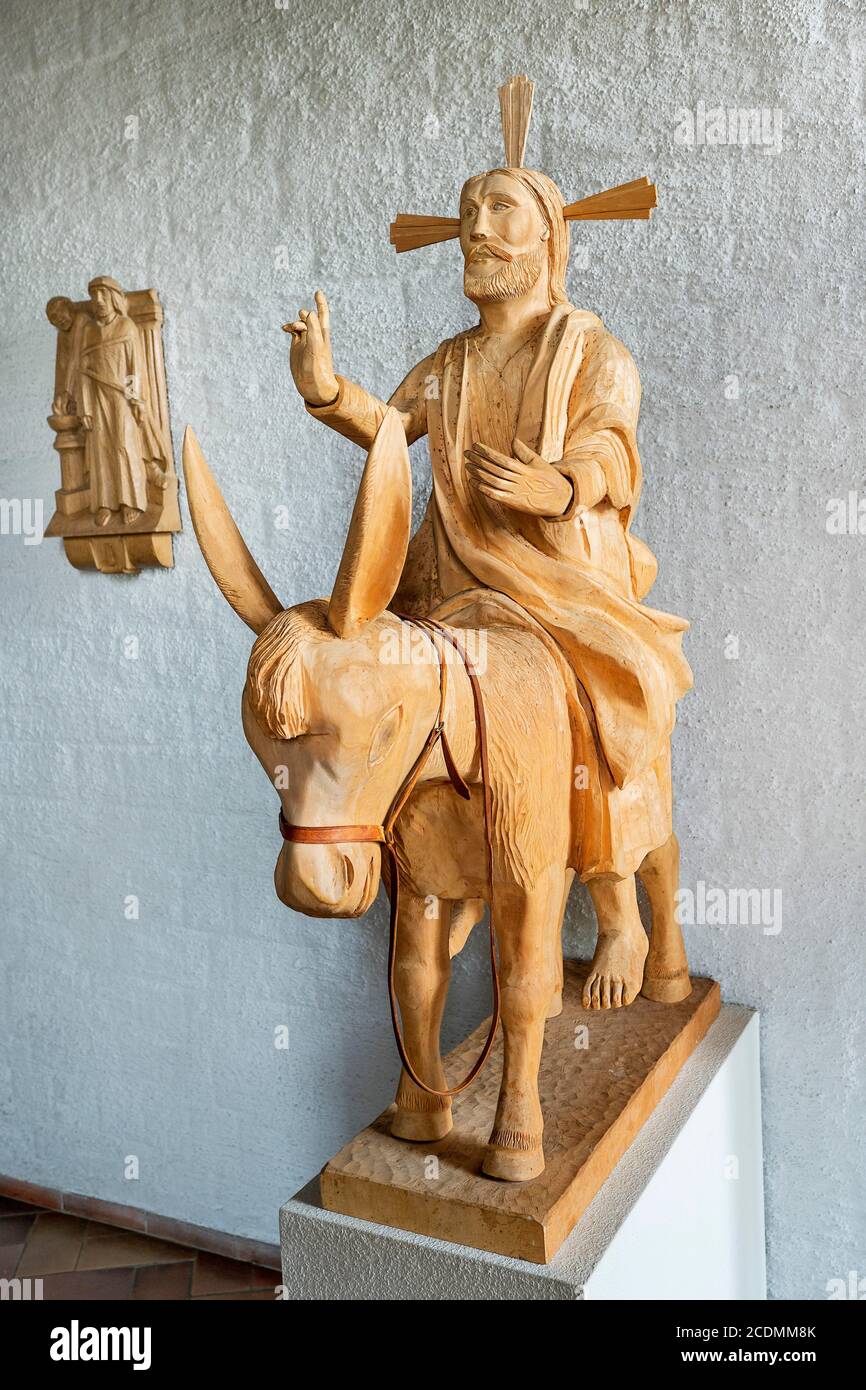 Jesus On Donkey High Resolution Stock Photography and Images - Alamy