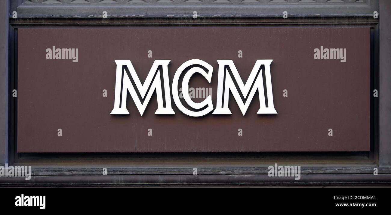 Mcm logo Black and White Stock Photos & Images - Alamy