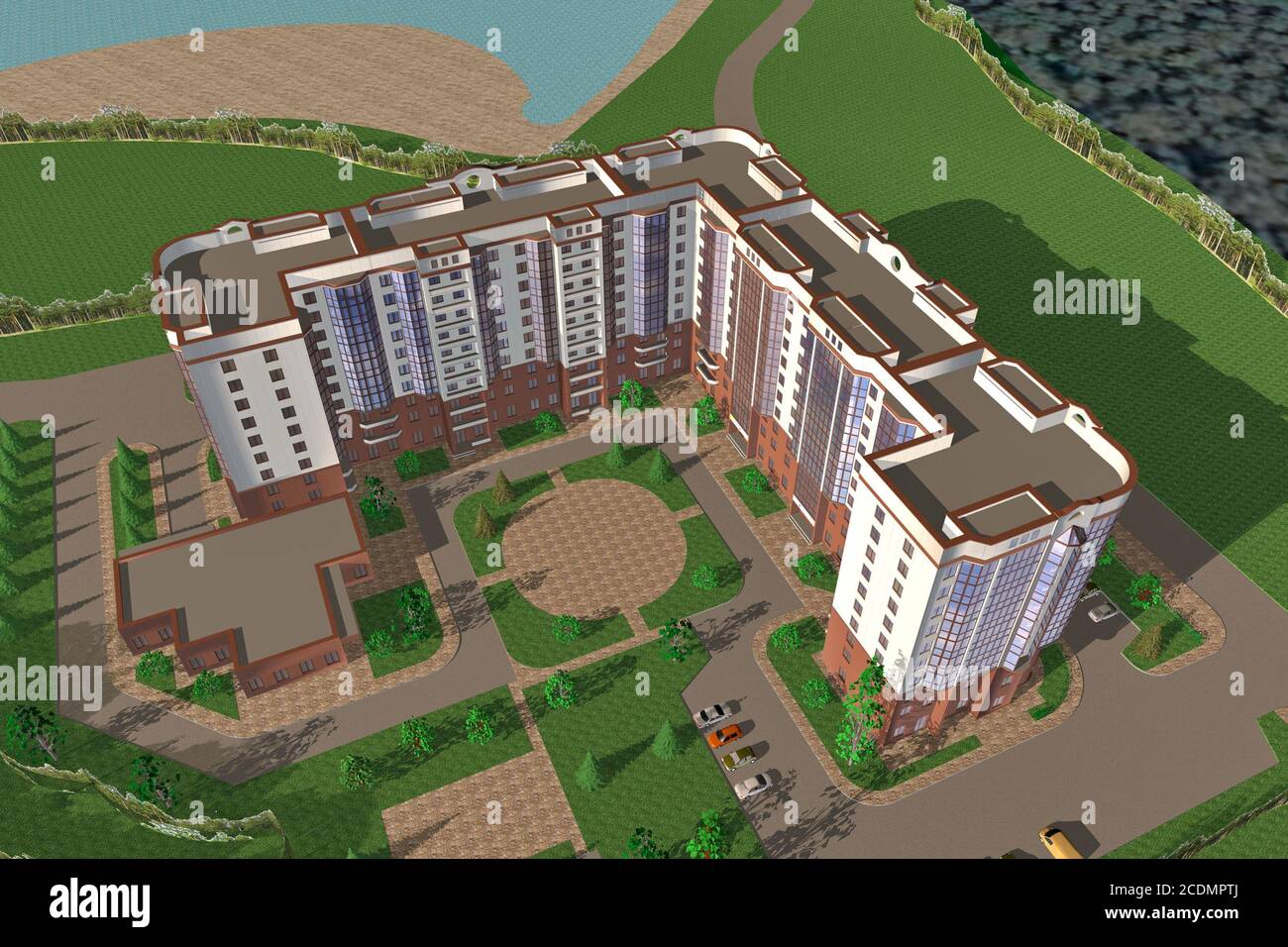 Apartment House Stock Photo Alamy