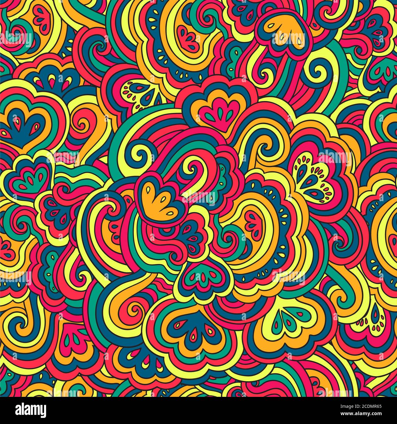 Psychedelic wall art Stock Vector Images - Page 3 - Alamy