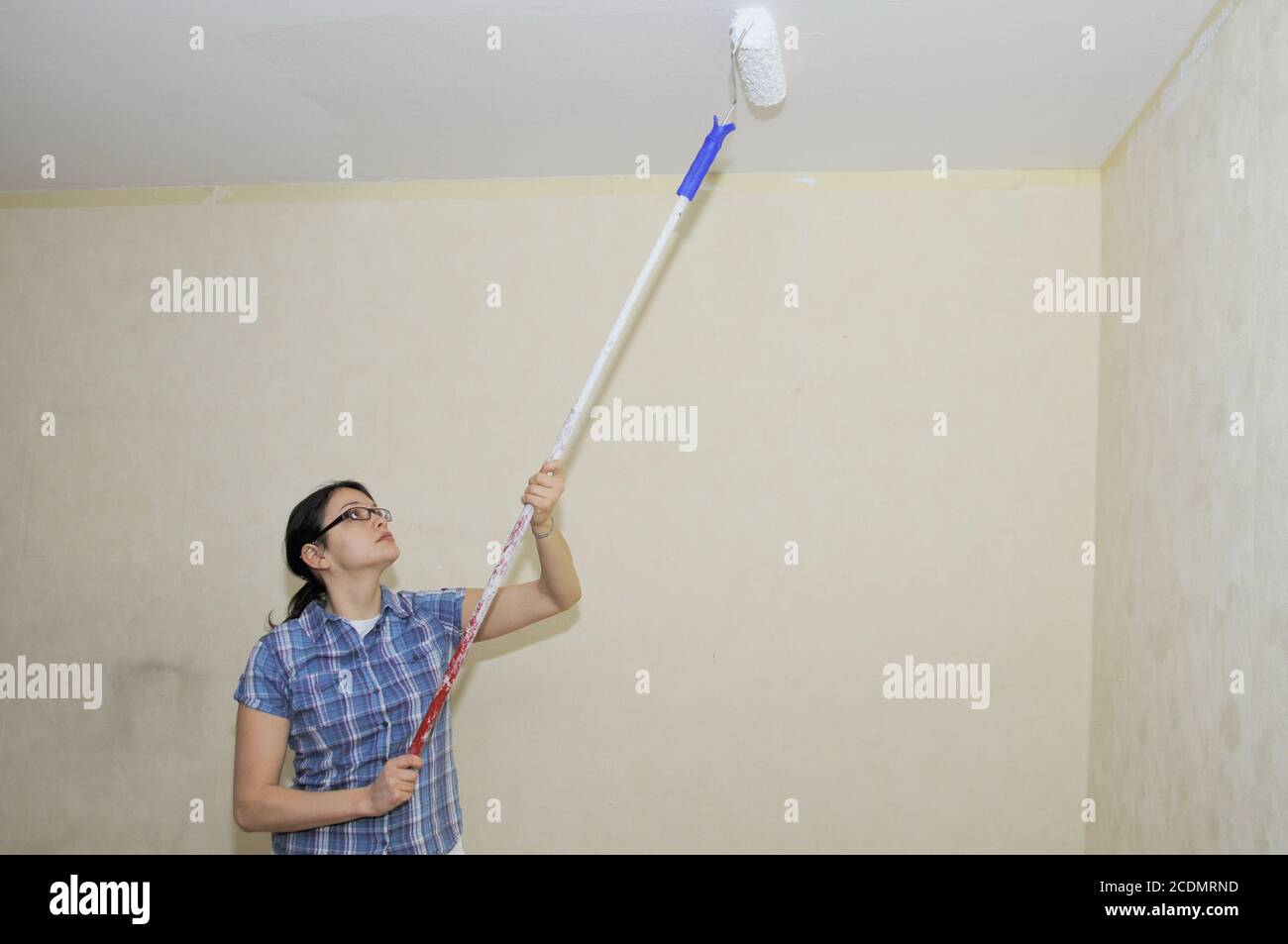 Whitening a blanket Stock Photo Alamy