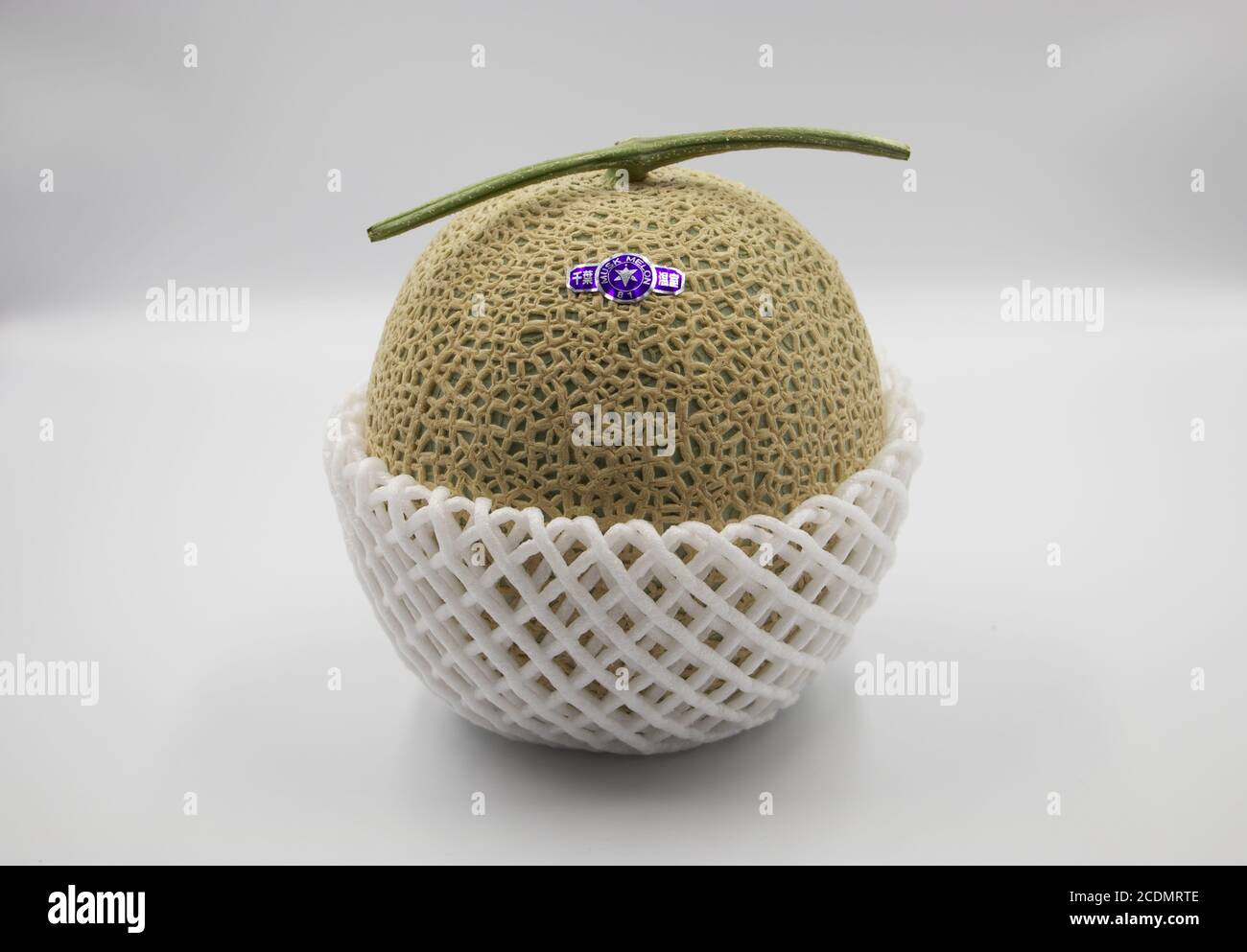 2020 May 17, Tokyo, Japan. Expensive Japanese sweet melon, Musk Melon