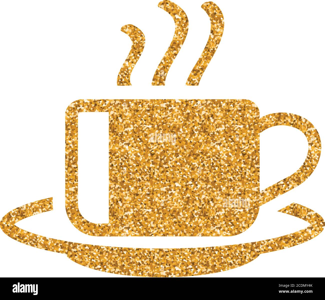 coffee-cup-icon-in-gold-glitter-texture-sparkle-luxury-style-vector