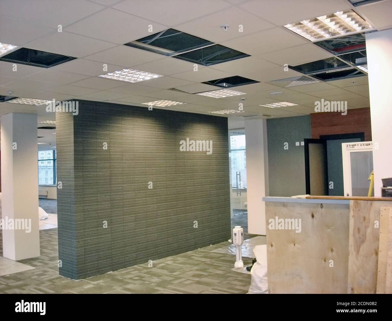 Building Finishing Work Stock Photo - Alamy