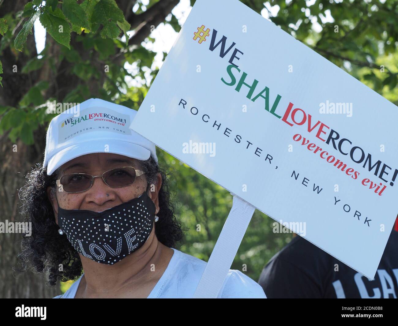 Washington, District of Columbia, USA. 28th Aug, 2020. Thousands came from across the nation to participate in the March on Washington 2020, 57 years after the historic 1963 march. Credit: Sue Dorfman/ZUMA Wire/Alamy Live News Stock Photo