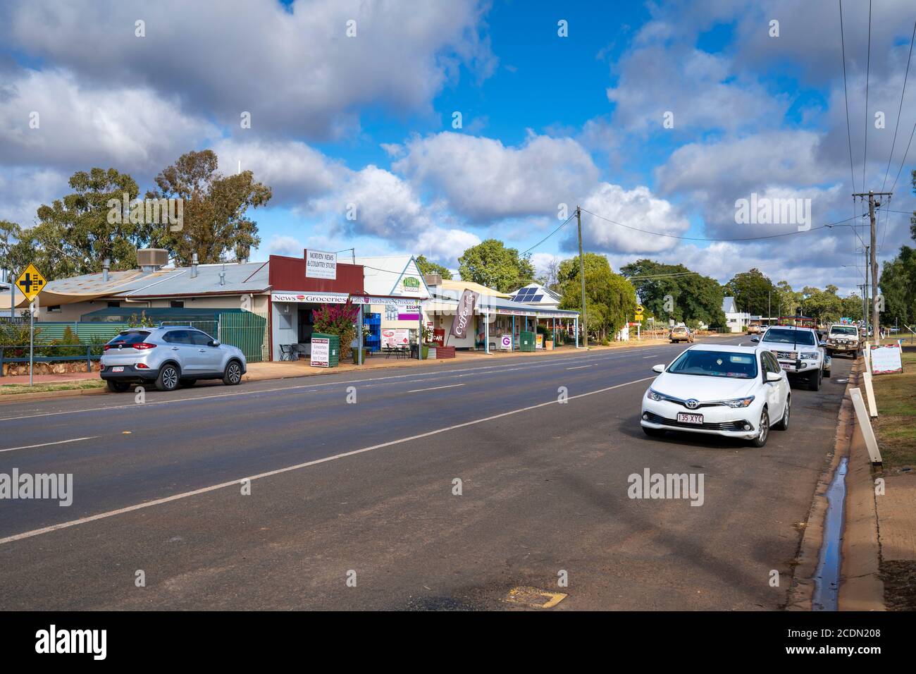 Main street of Morven, Queensland, Australia Stock Photo Alamy