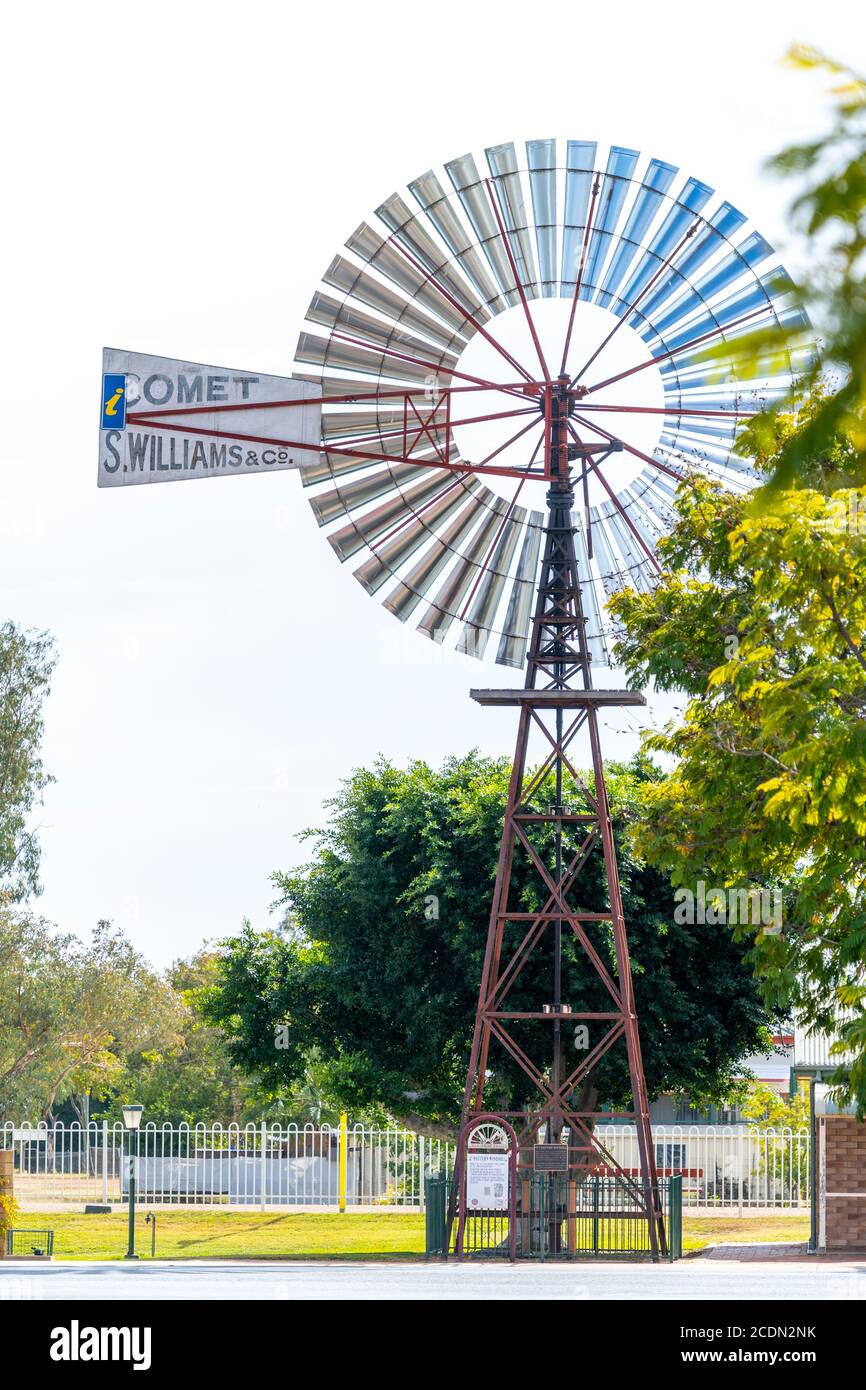 The Barcaldine Windmill symbolizing the importance