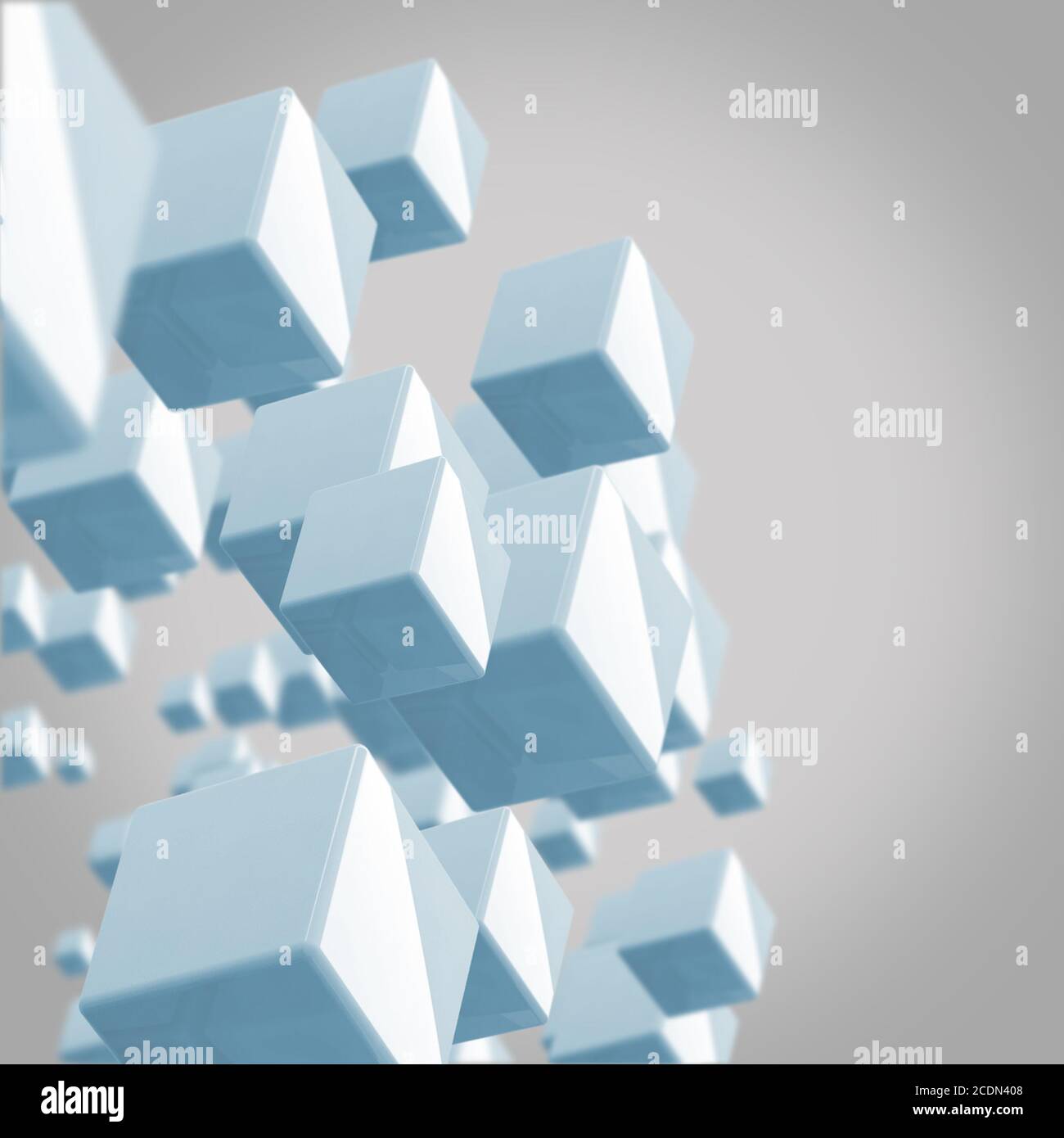 Abstract background grey cubes hi-res stock photography and images - Alamy