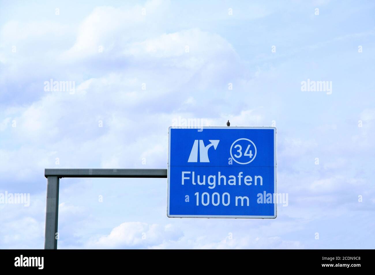 road sign, airport Stock Photo - Alamy