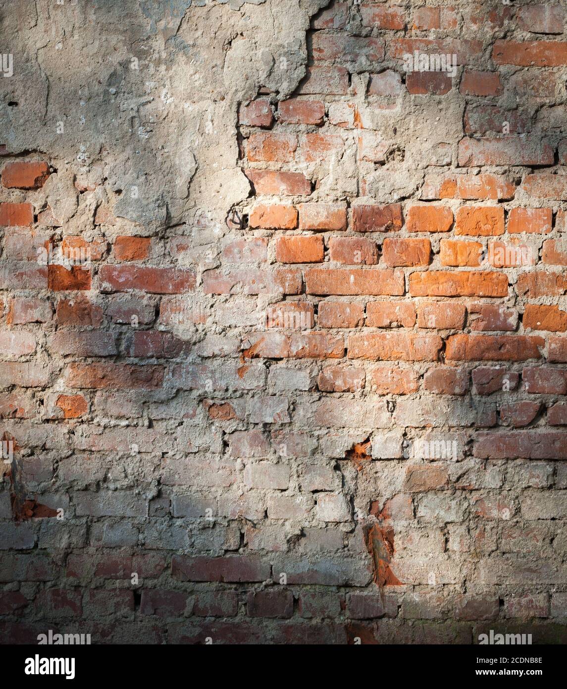 Background of old vintage brick wall Stock Photo - Alamy