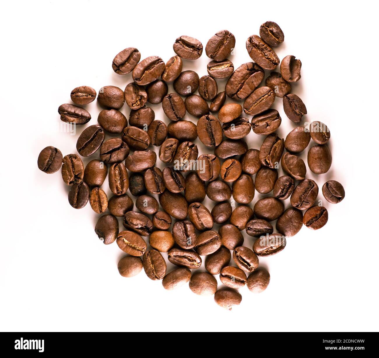 roasted coffee beans Stock Photo