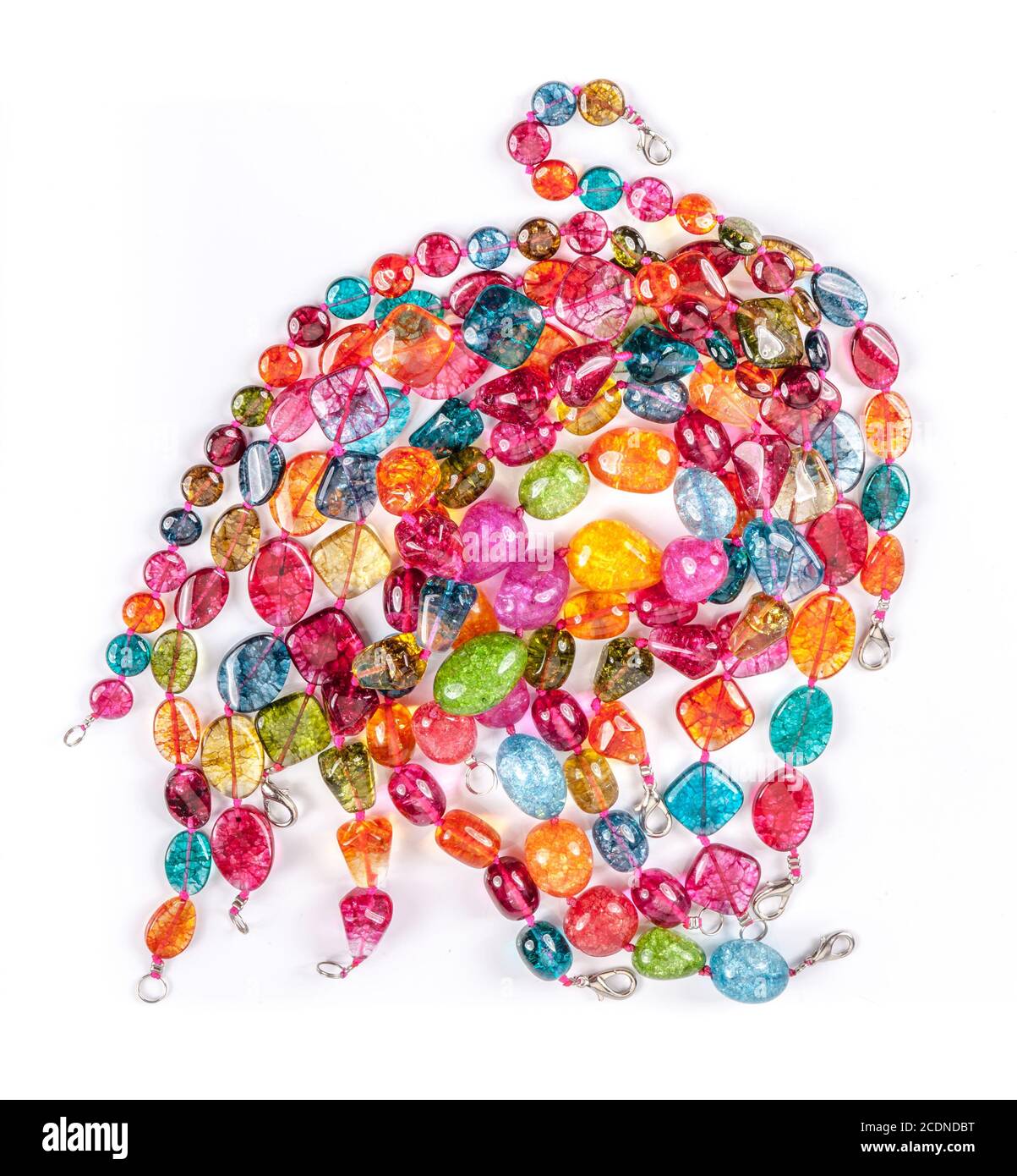 color glass beads Stock Photo
