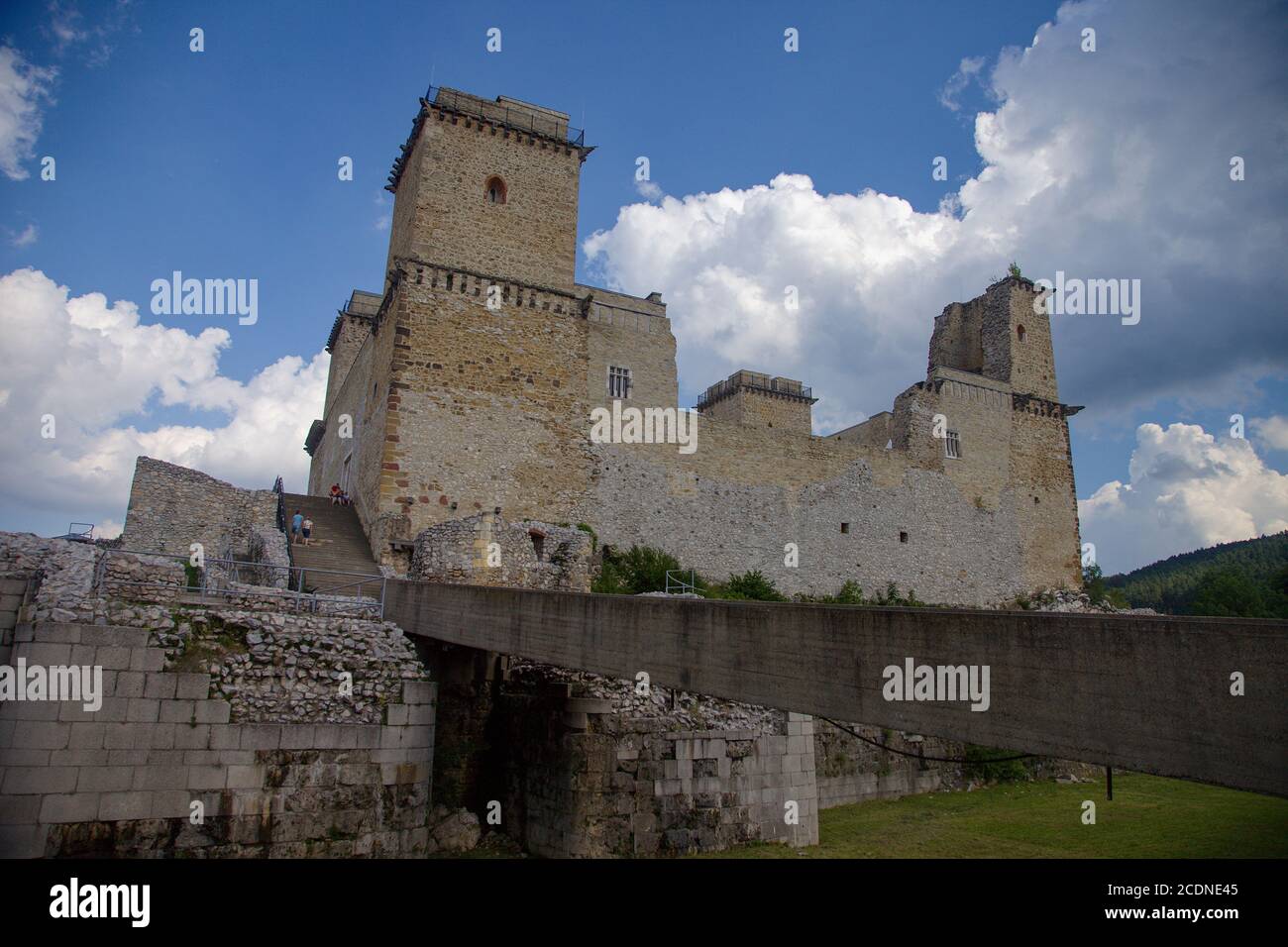 Castle of Diósgyőr on city of Miskolc, Hungary Stock Photo - Alamy