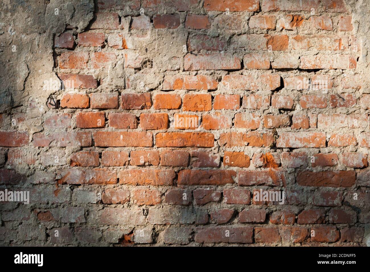 Background of old vintage brick wall Stock Photo - Alamy