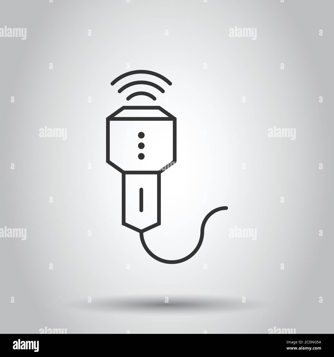 https://c8.alamy.com/comp/2CDNG5A/ultrasound-icon-in-flat-style-scanner-equipment-vector-illustration-on-white-isolated-background-ultrasonic-business-concept-2CDNG5A.jpg