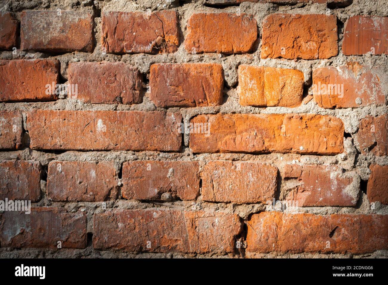 Background of old vintage brick wall Stock Photo - Alamy