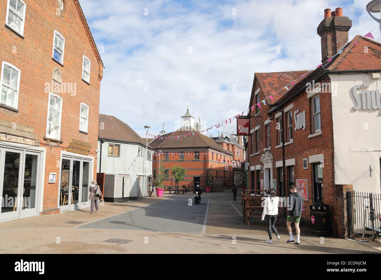 Crown Lane in High UK Stock Photo Alamy