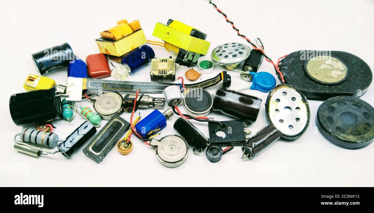 A picture of mobile parts Stock Photo Alamy