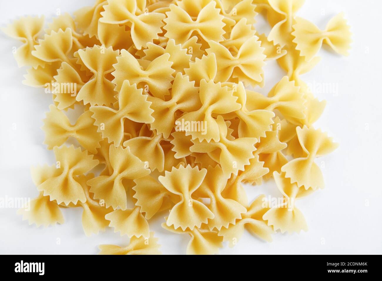 Bow tie pasta Stock Photo Alamy