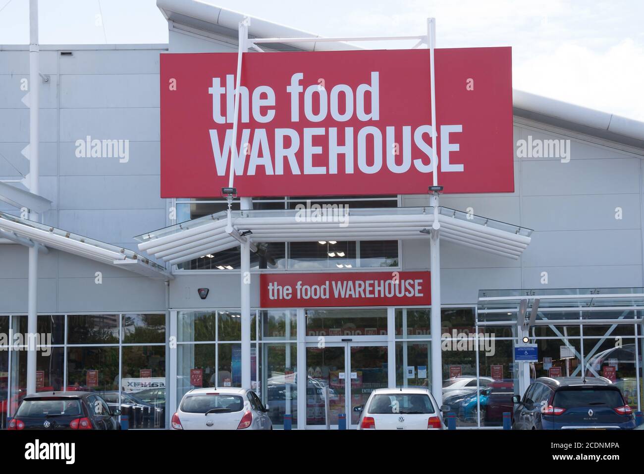 West Quay Westquay Shopping Southampton High Resolution Stock