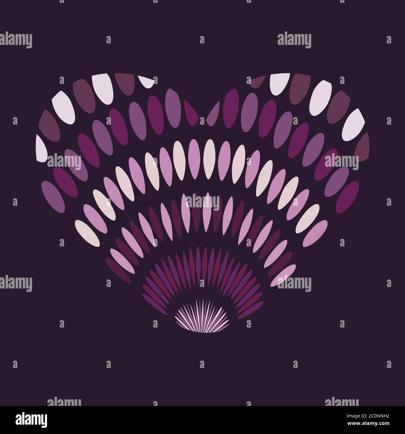 Vector heart abstract background love Stock Photo - Alamy