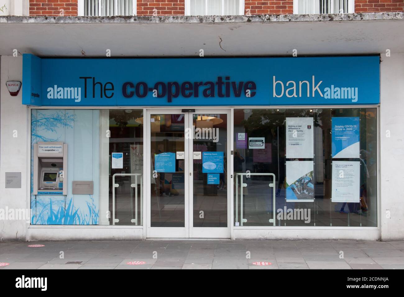 The Co-operative Bank in Southampton, in the UK, taken 10th July 2020 Stock Photo